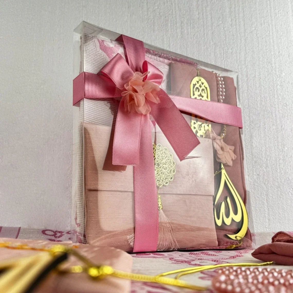 Islamic prayer rug set Ramadan Gift